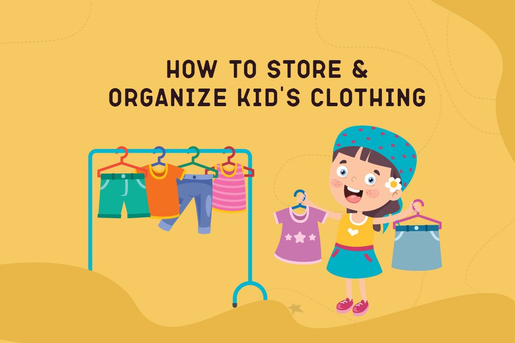 Cách bảo quản và sắp xếp quần áo trẻ em